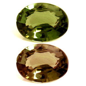 Alexandrite Oval 0.62 carat Green Photo