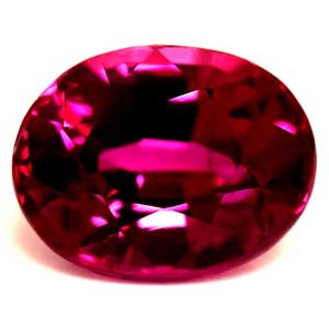 Ruby Oval 0.54 carat Red Photo