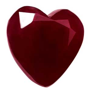 1.32 carat Heart Ruby - Gemstone Thumbnail