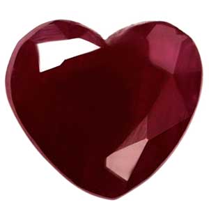 1.28 carat Heart Ruby - Gemstone Thumbnail