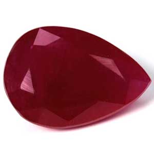1.26 carat Pear Ruby - Gemstone Thumbnail