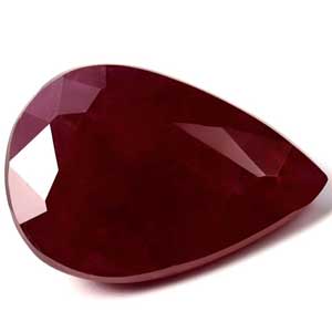 1.29 carat Pear Ruby - Gemstone Thumbnail