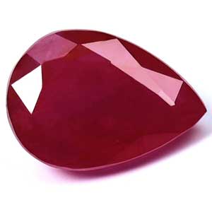 0.99 carat Pear Ruby - Gemstone Thumbnail