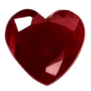 1.00 carat Heart Ruby - Gemstone Thumbnail