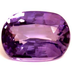 Sapphire Cushion 1.03 carat Purple Photo