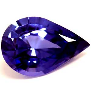 Sapphire Pear 0.83 carat Blue Photo