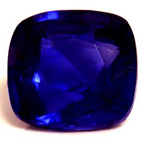 Sapphire Cushion 1.03 carat Blue Photo