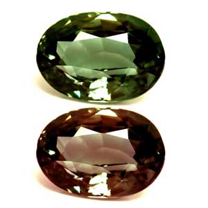 Alexandrite Oval 0.85 carat Green Photo