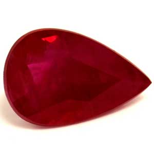 1.07 carat Pear Ruby - Gemstone Thumbnail