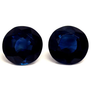 1.25 carat Round Sapphire - Gemstone Thumbnail