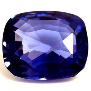 Sapphire Cushion 1.02 carat Blue Photo