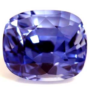 Sapphire Cushion 1.00 carat Blue Photo