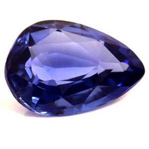 Sapphire Pear 0.87 carat Blue Photo
