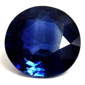 Sapphire Round 0.56 carat Blue Photo