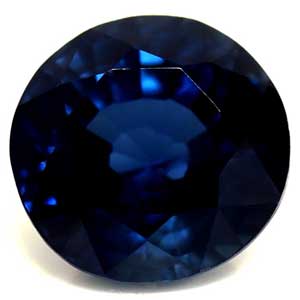 Sapphire Round 0.64 carat Blue Photo