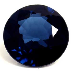 Sapphire Round 0.51 carat Blue Photo