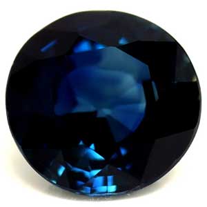 Sapphire Round 0.65 carat Blue Photo