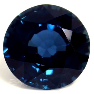 Sapphire Round 0.57 carat Blue Photo