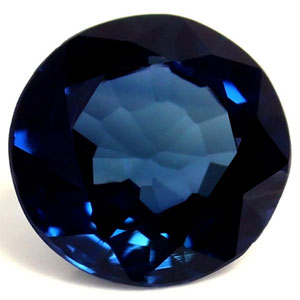 Sapphire Round 0.53 carat Blue Photo