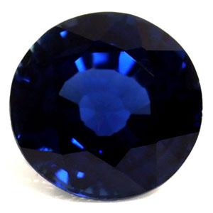 Sapphire Round 0.61 carat Blue Photo
