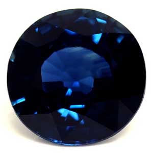 Sapphire Round 0.63 carat Blue Photo