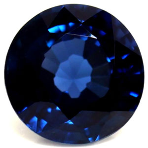 Sapphire Round 0.66 carat Blue Photo