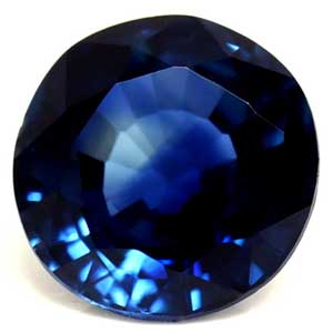 Sapphire Round 0.57 carat Blue Photo