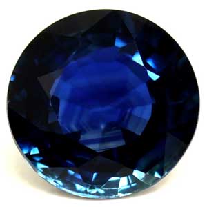 Sapphire Round 0.62 carat Blue Photo