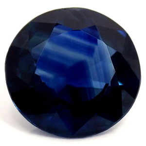 Sapphire Round 0.57 carat Blue Photo