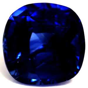 Sapphire Cushion 0.75 carat Blue Photo