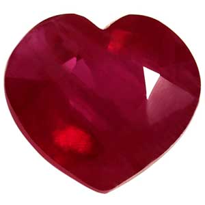 1.08 carat Heart Ruby - Gemstone Thumbnail