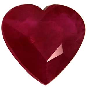 1.55 carat Heart Ruby - Gemstone Thumbnail
