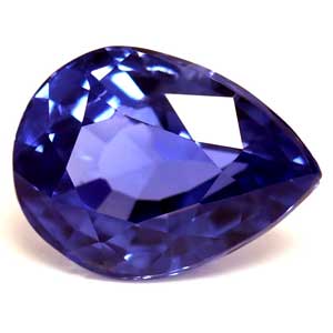 Sapphire Pear 0.93 carat Blue Photo