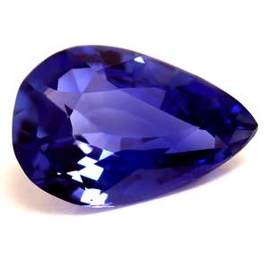 Sapphire Pear 0.63 carat Blue Photo