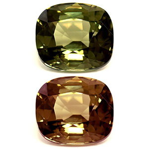 Alexandrite Cushion 2.05 carat Green Photo