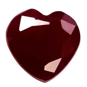1.53 carat Heart Ruby - Gemstone Thumbnail