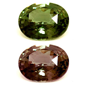 Alexandrite Oval 0.62 carat Green Photo