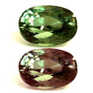 Alexandrite Oval 0.71 carat Green Photo
