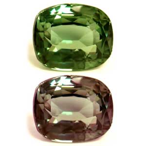 Alexandrite Cushion 0.91 carat Green Photo
