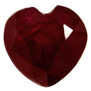 1.22 carat Heart Ruby - Gemstone Thumbnail
