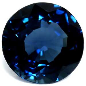 Sapphire Round 0.51 carat Blue Photo