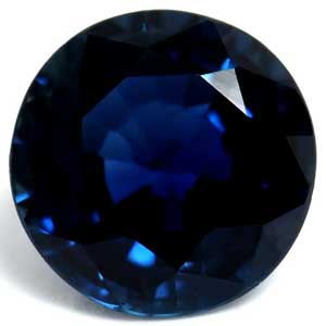Sapphire Round 0.65 carat Blue Photo