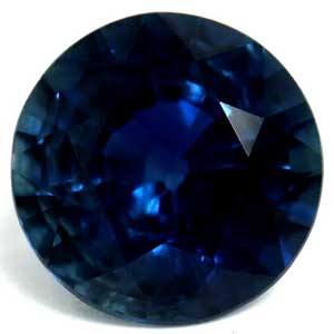 Sapphire Round 0.62 carat Blue Photo