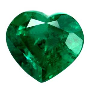 1.52 carat Heart Emerald - Gemstone Thumbnail