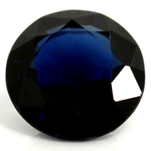 Sapphire Round 0.52 carat Blue Photo