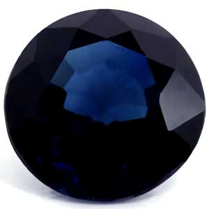 Sapphire Round 0.53 carat Blue Photo