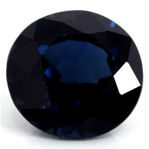 Sapphire Round 0.58 carat Blue Photo