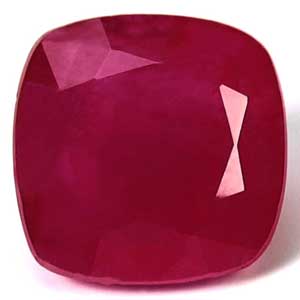 Ruby Cushion 1.67 carat Red Photo
