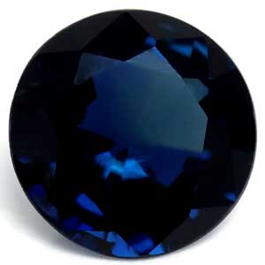 Sapphire Round 0.52 carat Blue Photo