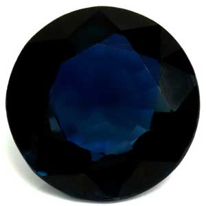 Sapphire Round 0.57 carat Blue Photo